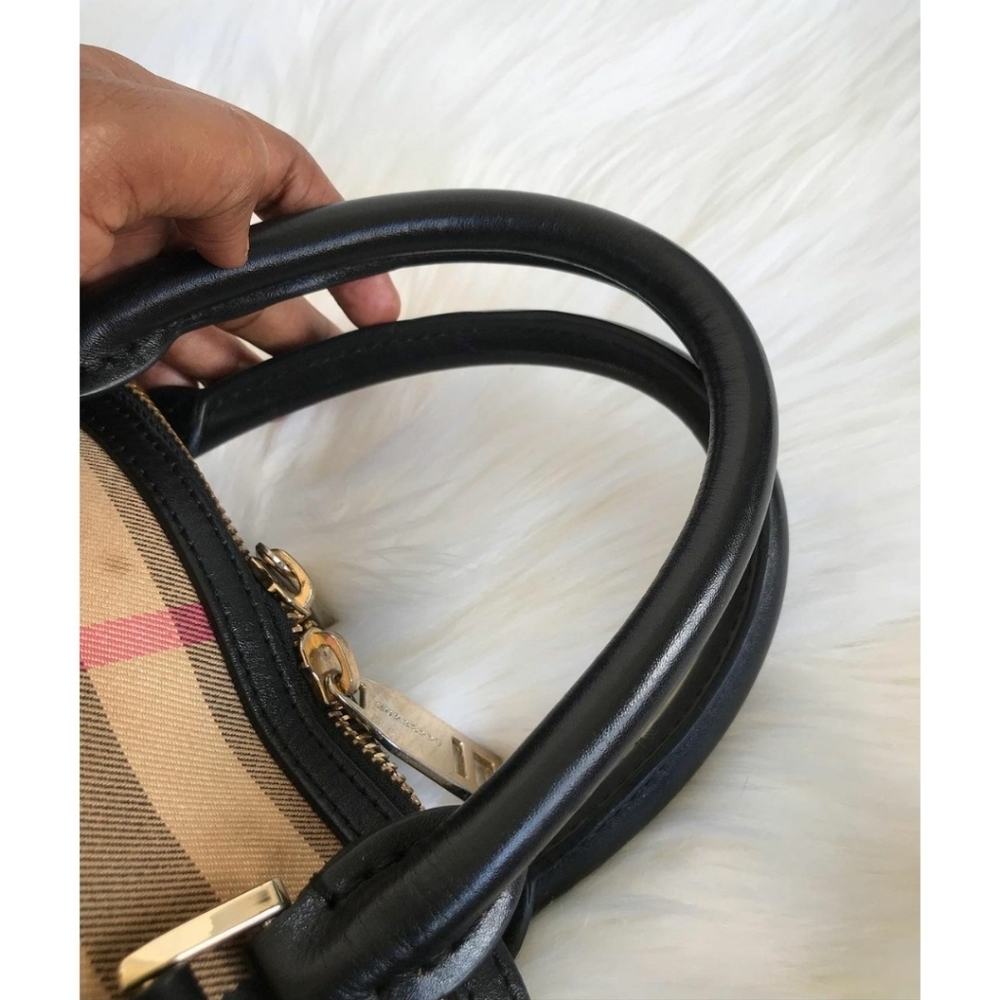 BURBERRY House Check' Bowling Bag - Picture 10 of 16